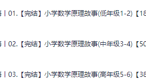 名师小海丨【完结】小学数学原理故事(高年级1-6)【104课】【30.4GB】-电商运营培训, 抖音短视频教程, 快手电商, AI设计教程, 虚拟项目, 在线学习平台, 技能培训, 快学家抖音快手电商运营培训学院 - 来快学家，一站式掌握AI设计、虚拟项目与热门技能